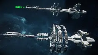 Space Engineers | From Planetary Miner to Recharging Space Station