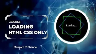 Loading HTML CSS Code 2023 | CSS Loading Animation 2023 | Pure CSS Loading Animation 2023