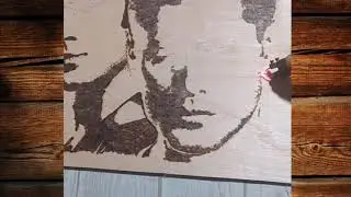 Sam and Dean Winchester      Supernatural  Pyrography process
