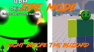 NIGHT BEFORE THE BLIZZARD : FIRE MODE || FULL WALKTHROUGH