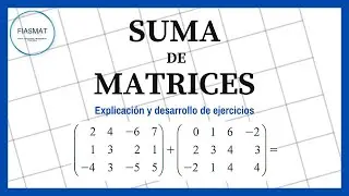 Addition of Matrices - Matrix Addition Exercises