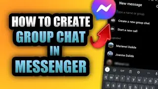 HOW TO CREATE GROUP CHAT IN MESSENGER | PAANO GUMAWA NG GROUP CHAT SA FACEBOOK MESSENGER