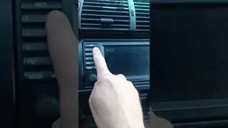Регулировка громкости AUX на BMW X5 e53 #bmw #bmwx5e53 #e53