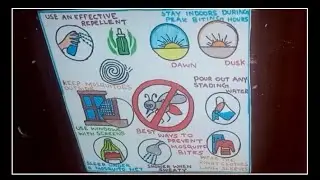 Mosquito Day Poster/Mosquito Prevention Drawing /Mosquito Day drawing/World Mosquito day poster