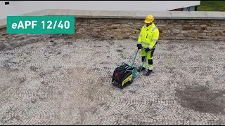 Ammann eAPF 12/40 Forwardmoving vibratory plate - Works in confined spaces