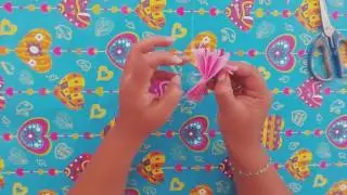 Flores de papel - Claveles