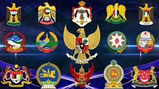 LAMBANG LAMBANG NEGARA DI ASIA