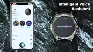 EIGIIS T88 smart watch real shot display, lead the trend and show your personality👍