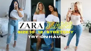Zara Sale Jeans Size 10-12 *stretchy*