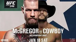 UFC 246 - Reaction tonight
