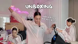 MEU MAIOR UNBOXING DA SEMANA - TEM ATÉ TV E CARMED