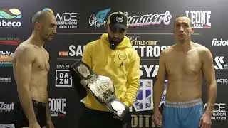 Official Weigh-in Petrosyan Mania Gold Edition 2023