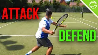 When To Attack vs When To Defend in Tennis - Tactics Lesson