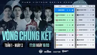 🏆 PVS 2023 SPRING - VÒNG CHUNG KẾT - NGÀY 02:  CES, TE, NO1, UNP, GE, MDH, NH, XS,...