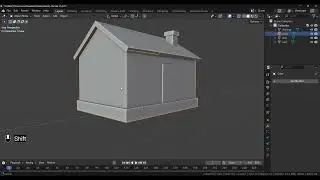 Low Poly House In Blender-Part.1