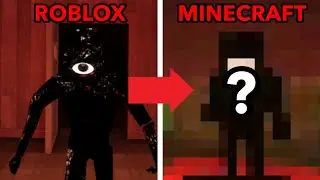 The INSANE World of Roblox Games in Minecraft