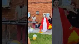 Яркий танец обольщения #театр #танец #вейлы #китай #веера #импровизация #перформанс #шуюй #природа