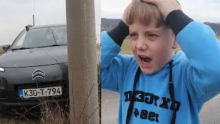 The child stole the car