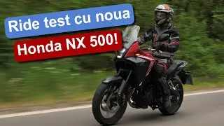 Test noua Honda NX 500