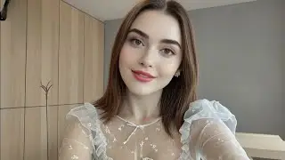 4K Transparent dress Try on Haul[seasonal Try Haul]see through Lingerie Fishnet outfit try on Haul#