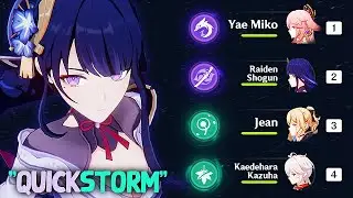 TRY THIS GENSHIN TEAM : Raiden Quick Storm | Raiden Shogun Team (Genshin Impact)