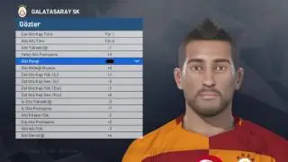 Pes 2017 Face Build | Younès Belhanda [Galatasaray] PS4