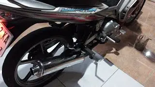 Suara jupiter Mx 135 Kenalpot Fu 150 CBU spek original