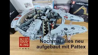 Mould King 21026 Millennium Falcon ROTJ (Mark II) - Bauabschnitt 12-22/ Speedbuild #millenniumfalcon