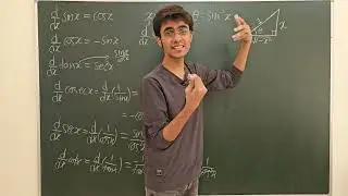 Derivatives of inverse trigonometric functions|Calculus|Sarim Khan