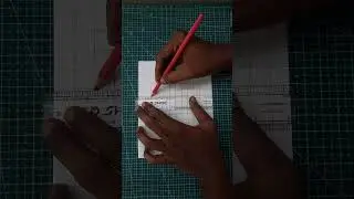 SQUARE AND STRIP RECTANGLE 3D ART || DRAWING IDEAS @crafterpedia