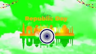 Ashoka Chakra Animation Indian Republic Day 26th January  Green Screen in Full 4K, HD videos Free