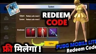 PUBG LITE REDEEM CODE ,॥PUBG LlITE REDEEM CODE TODAY🔥 GAT