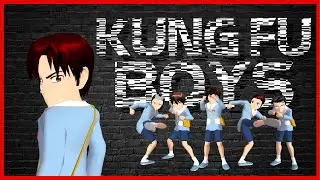 KUNG FU BOYS: Action Scenes in the Movie || SAKURA School Simulator