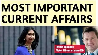 Most Important Current Affairs (2). By WBCS DECODED 