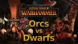 Total War : WARHAMMER Stream highlight-  EPIC Orcs vs Dwarfs Battle