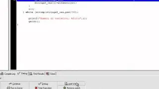 Come utilizzare il debugger Dev C++