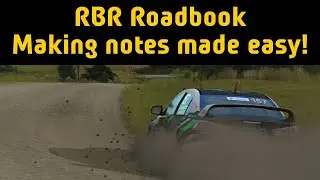 RBR Roadbook - Making notes made easy!