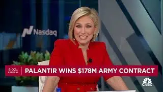 Palantir Stock RIPS On Contract News!