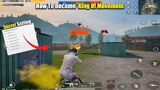 How To Become a Movement King 🔥 On PUBGMOBILE Emulator || Best Gameloop Setting For Fast Movement ||