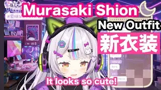Murasaki Shion / New Outfit /紫咲シオン/新衣装✨
