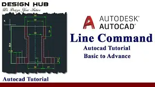Line command in AutoCAD |basic to advance|part-1|