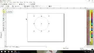 making of ballons in coral draw