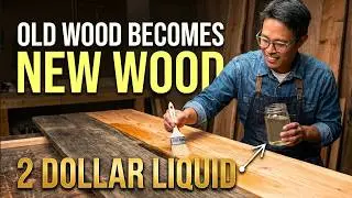 $2 Oil Makes Any Wood Waterproof Forever！ The Secret Paint Companies Hide！