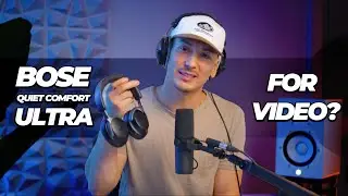 Bose QC Ultra Headphones for Video | Noise Cancelling for Audio/Video Work?