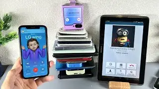 Search Incoming calls Tablet Samsung Tab2+Z Fold5+Z Flip5+iphone XR+Lg Wing