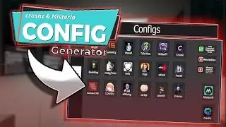 Como eu coloquei a minha CFG no mapa CONFIG GENERATOR!
