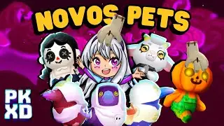 Novos Pets de Halloween e mais no PK XD 👻