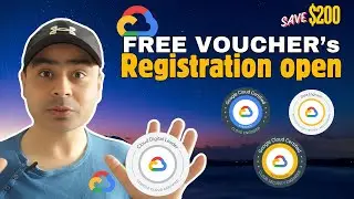 Free Vouchers Google Cloud Certification | 6 GCP Certificates (Limited offer) 