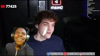 IShowSpeed Reacts to Dream Face Reval 😱