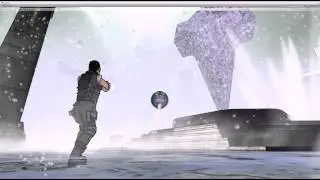 Unity Shuriken Snowstorm